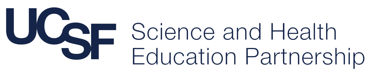 UCSF Science and Health Education Partnership Logo